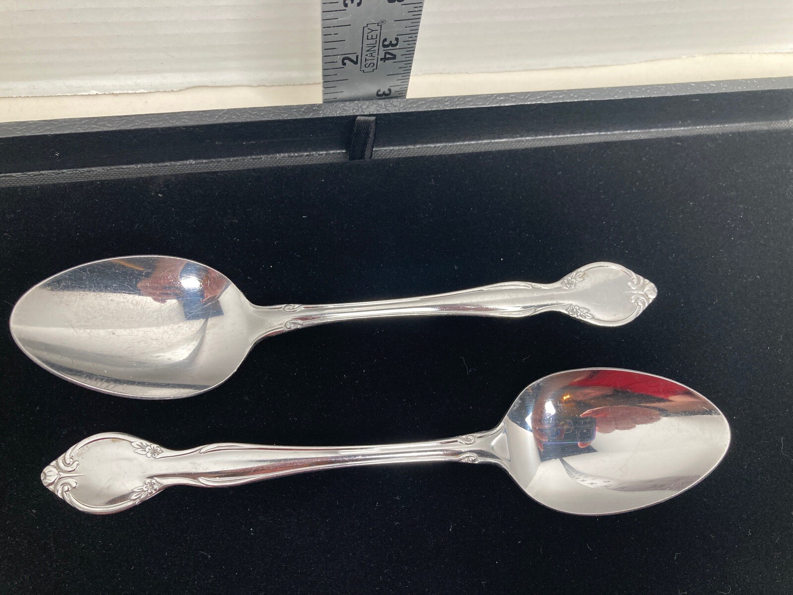 2 Parliament Tablespoon Serving Spoons Flatware Stainless Japan
