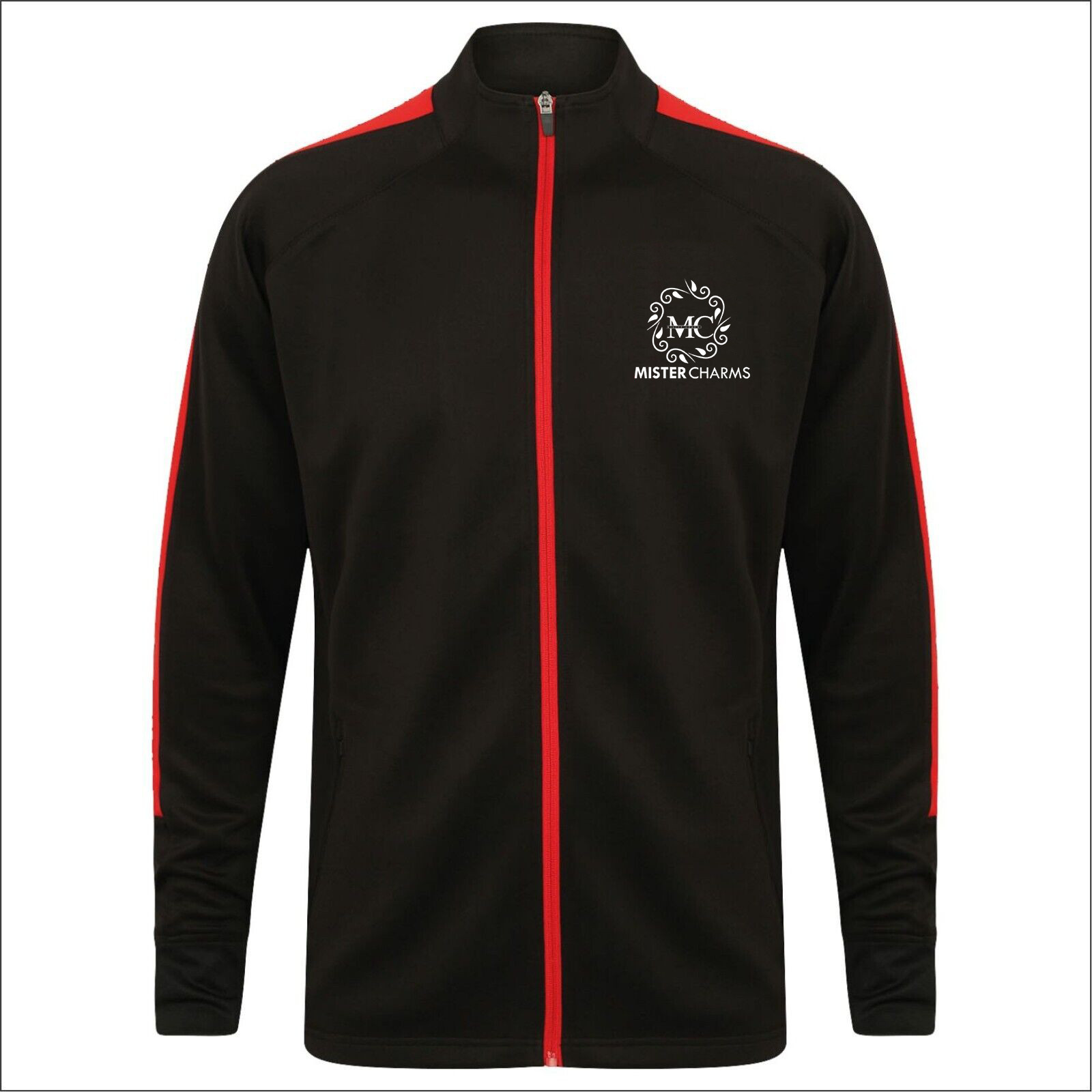 Personalised Mens Custom Printed Tracksuit Top & Bottom