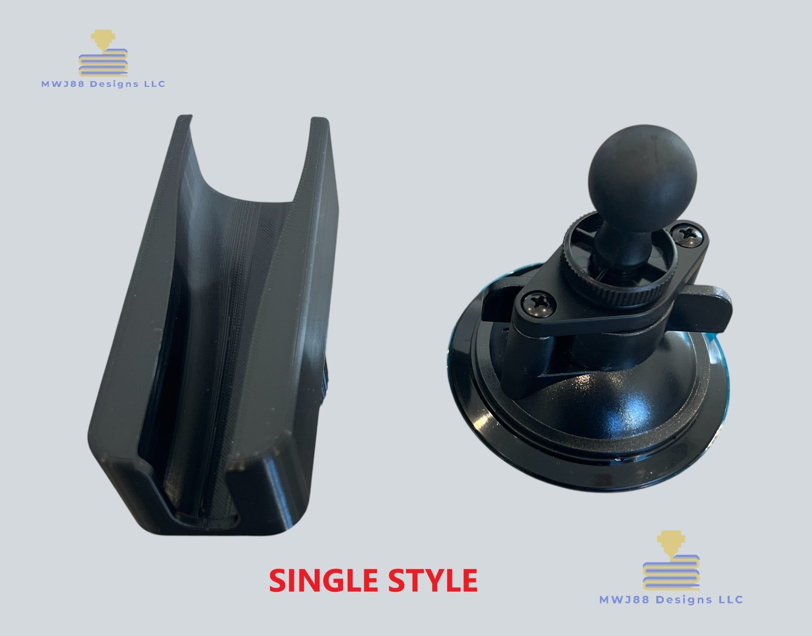 Suction Cup Mount For Bose A20 Aviation Headset For SINGLE ANR Controller