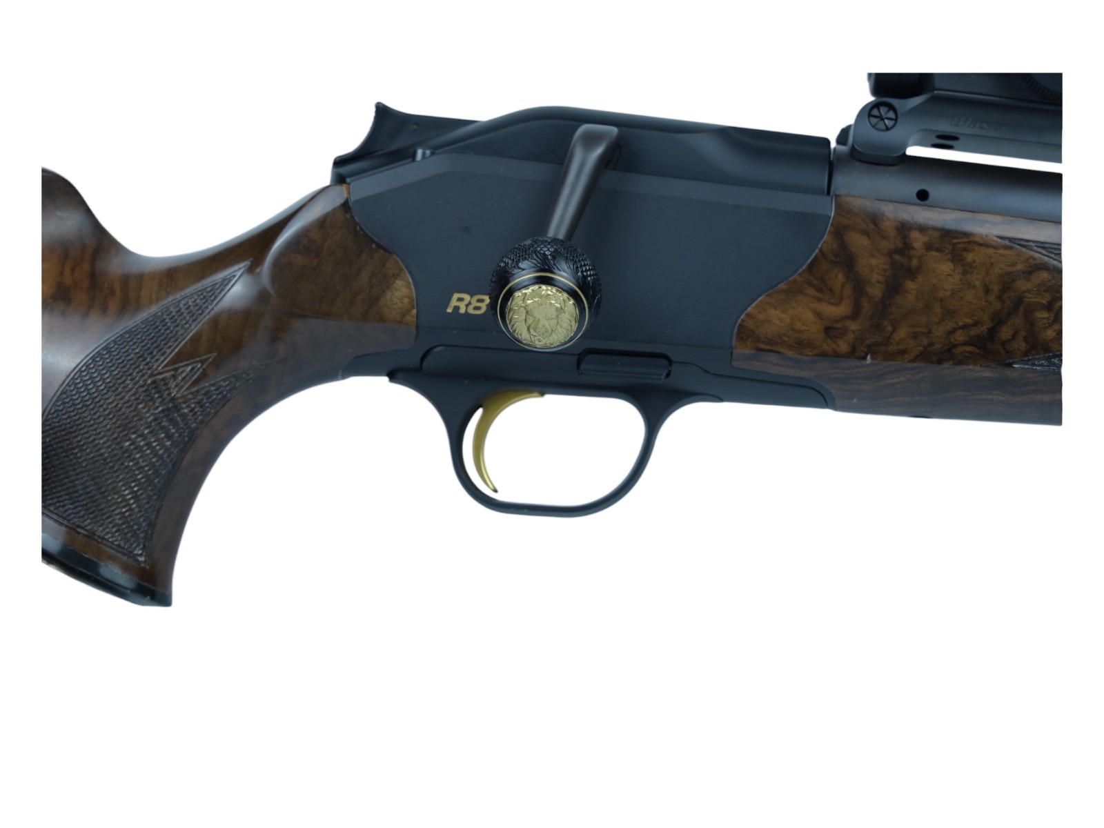 Round ball with lion head for Blaser, Sauer, Merkel, Mauser
