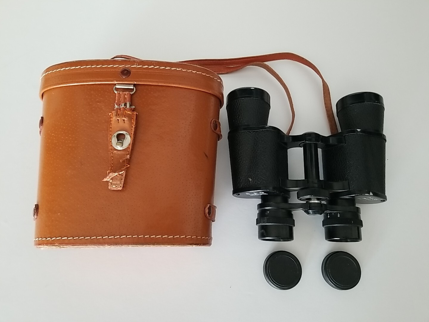 S & G Vintage Japan Field Binoculars No. 7‐58029, 7x35 with case.