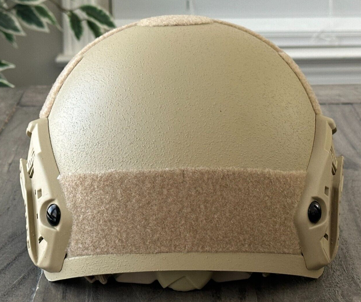 Fast Tactical Helmet YS-HW105809 Soil Tan with Hook & Loop Fasteners *Open Box
