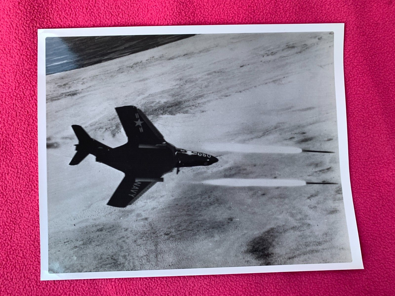 NASA real PHOTO missile ZUNI ROCKET warhead COUGAR plane AIRCRAFT jet X-4