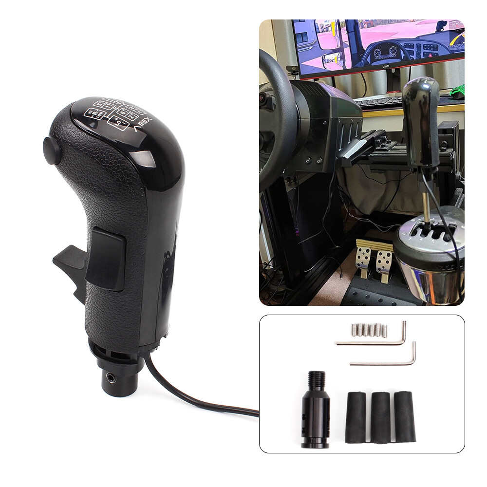 USB Truck Simulator Shifter Gearshift Knob for Logitech G29 G27 G25/Thrustmaster