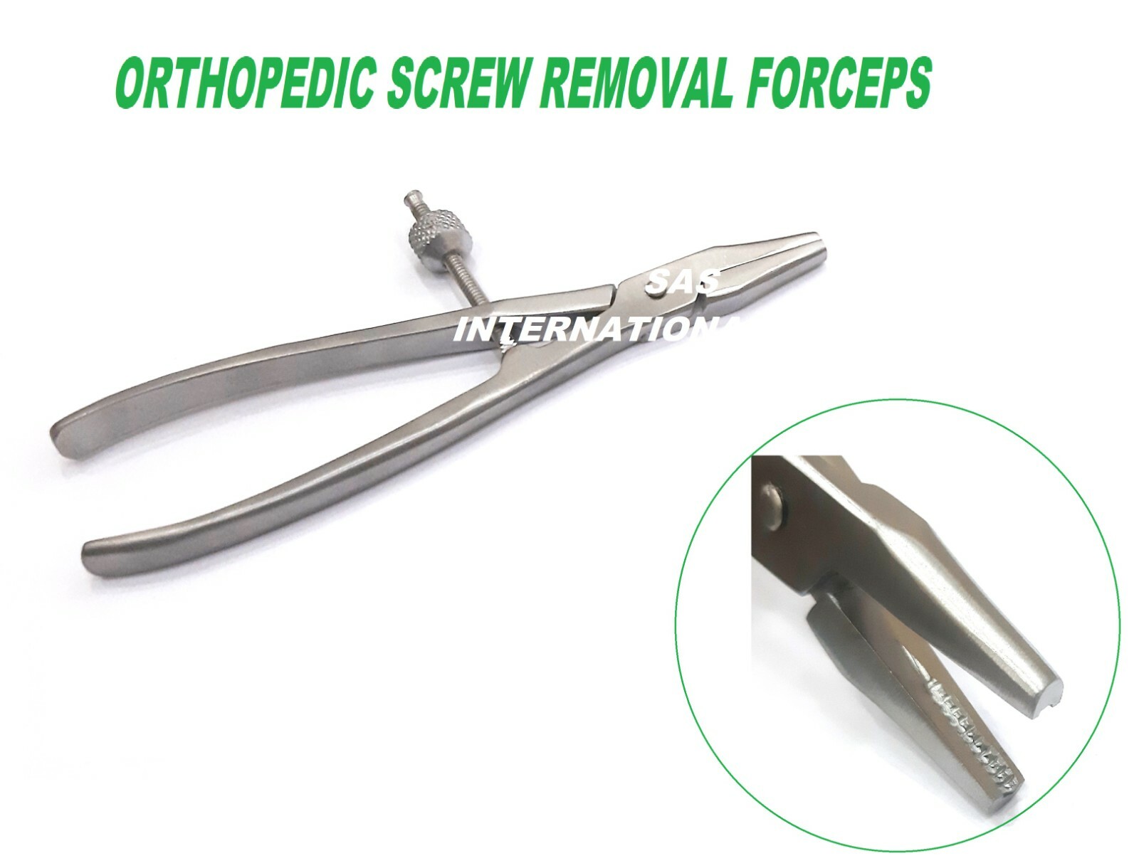 Orthopedic Broken screw removal forceps 4.5 mm surgical veterinary instruments