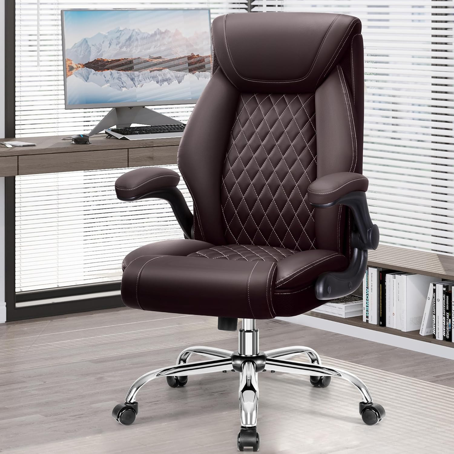 Office Chair, Ergonomic High Back Home Office Desk Chair, Big and Tall Breathabl