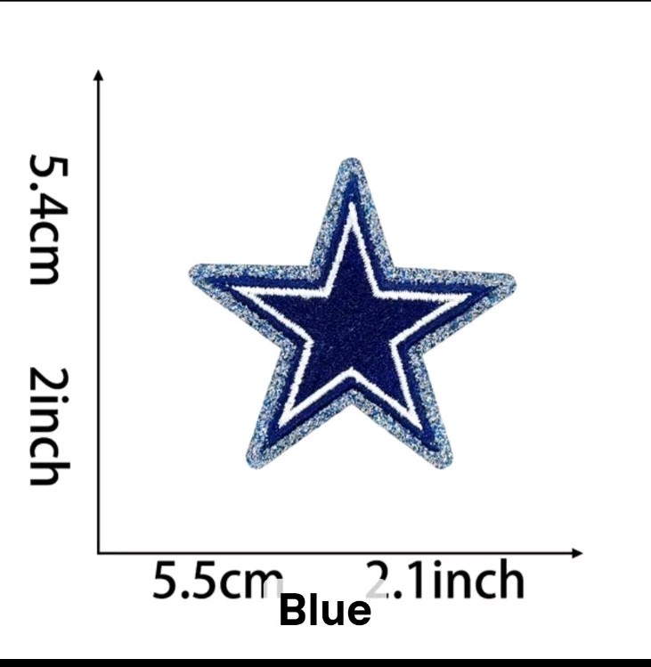 DALLAS COWBOYS IRON ON PATCH