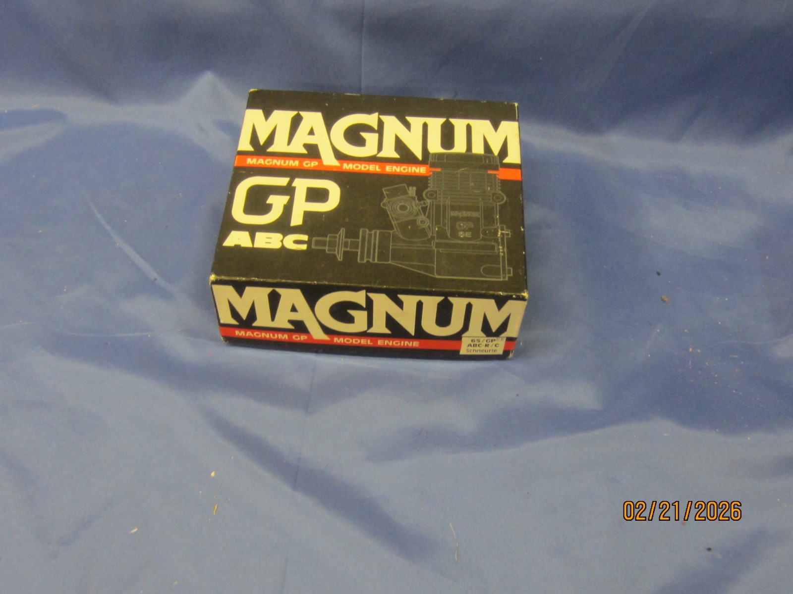 MAGNUM  65/GP ABC - R/C SCHNEURLE NGINE BOX ONLY USED