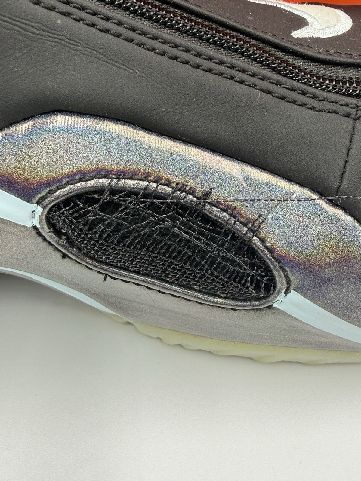 Nike Air Flightposite 1 One Black Topaz Mist AO9378-001 Men’s Sz 7.5 *SEE PICS*
