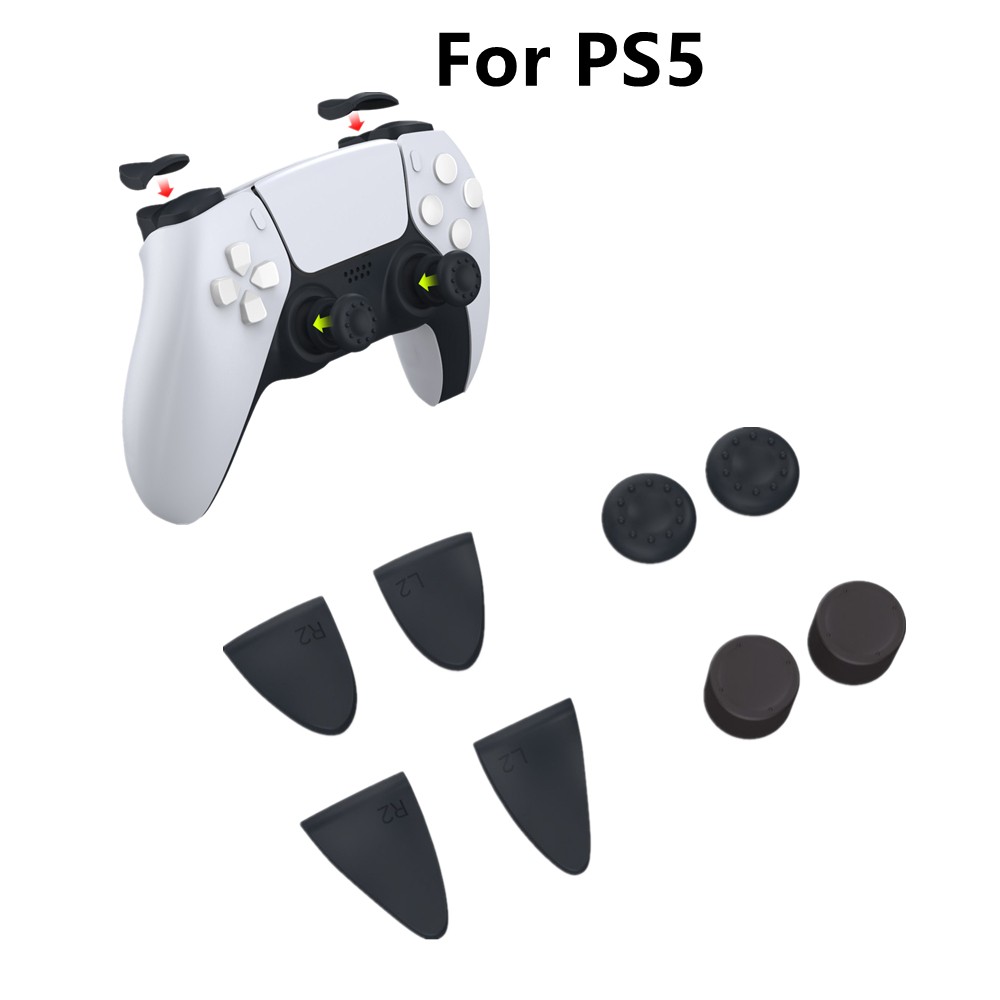 Controller Joystick Grips Thumb Stick Cap Cover Extender Replacement For PS5 d