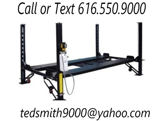 New Best Value Professional 8,000 LBS. 8K HD 4-Post Auto Lift - Loaded !!