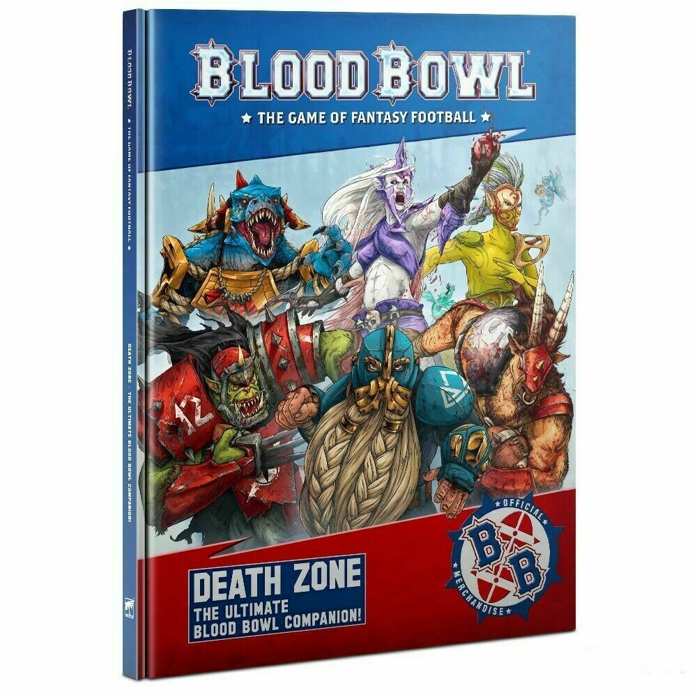 Blood Bowl Death Zone - Brand New! Warhammer Rulebook