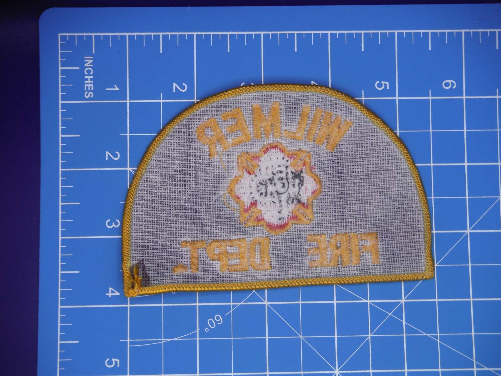 Wilmer Texas Fire Dept patch-Bin A