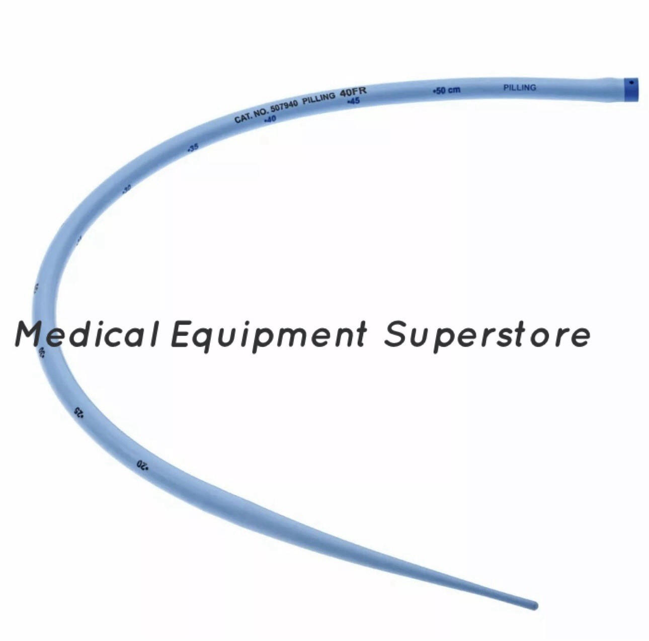Medovations M-Flex Blue Silicone Maloney Tapered Esophageal Bougie 46FR