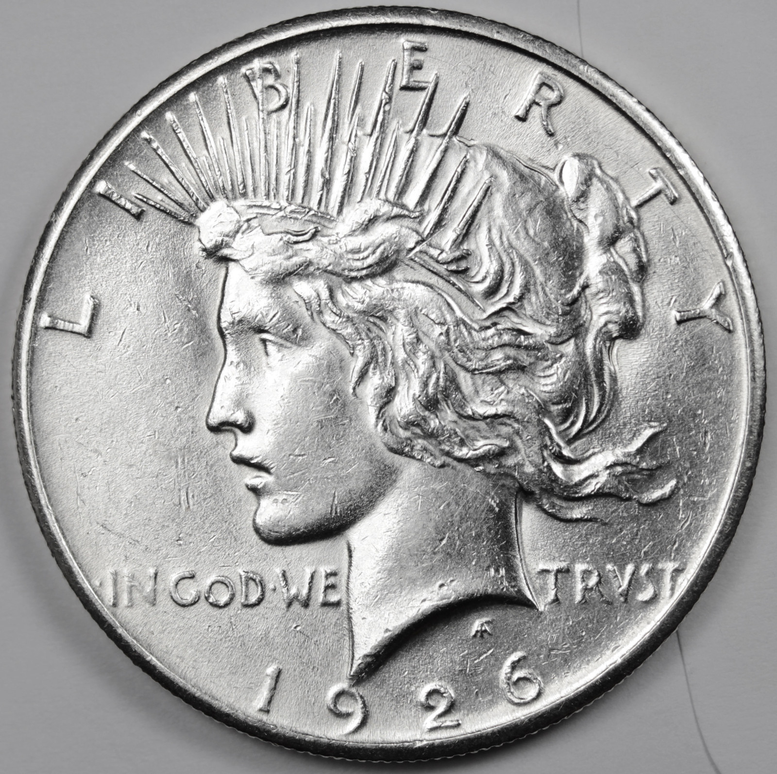 1926-p Peace Silver Dollar.  High Grade.   (Inventory A)