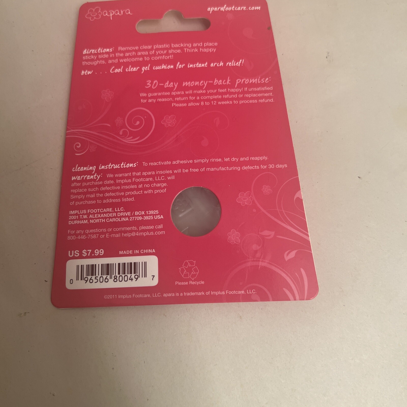 APARA GEL ARCH APPEAL (1 PAIR )