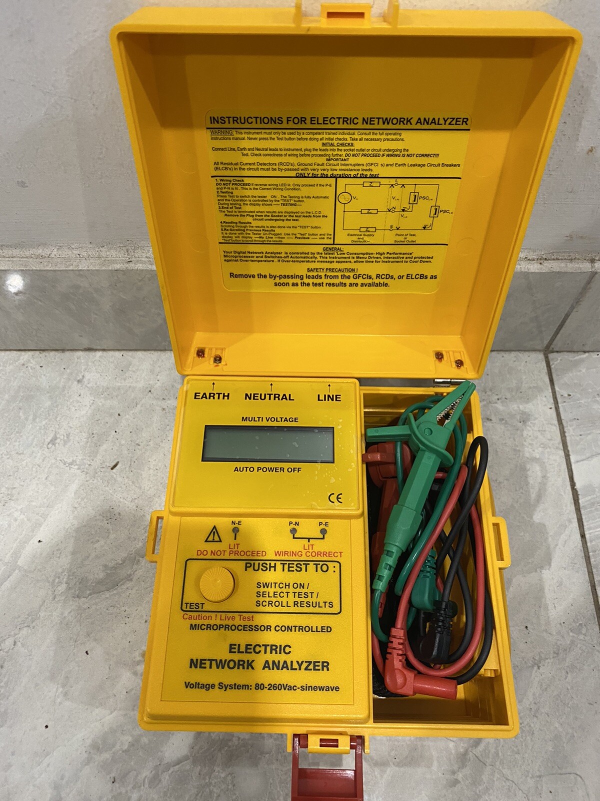 SEW Standard 1826A Electric Network Analyser