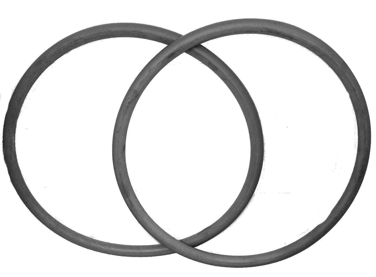 pair 24" Foam Rubber Wheelchair Insert Tube for Flat-Free Rear Wheels