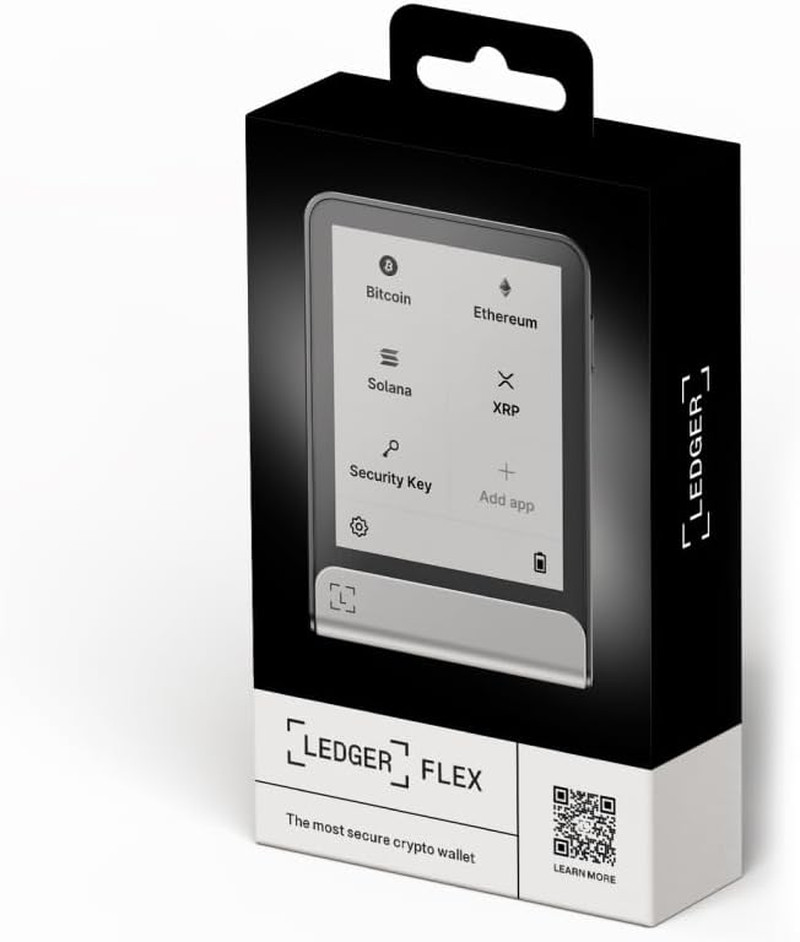 Hardware Crypto Wallet NFC Bluetooth Touchscreen Secure Asset Storage