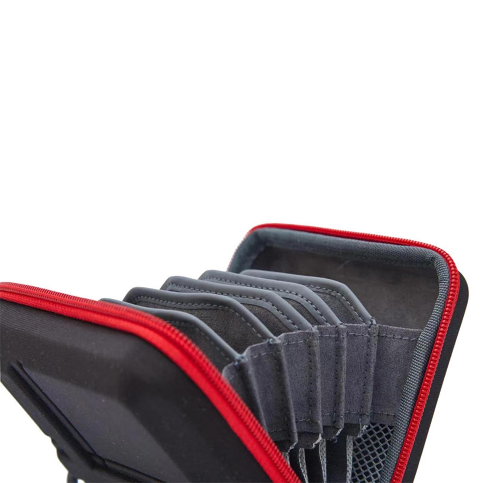 8 Slots Camera Lens Filter Protective Storage Case Pouch Bag Wallet W/ Strap y