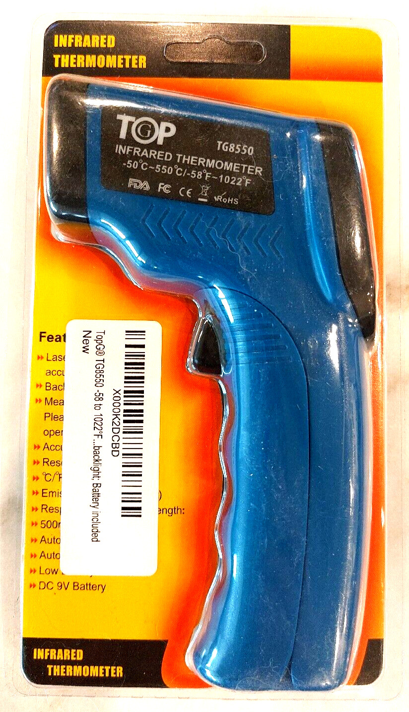 Infrared Laser Thermometer Gun No-Contact Digital Temperature Measurement Tester