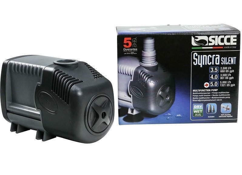 Sicce Syncra Silent 5.0 Water Pump Free US Shipping