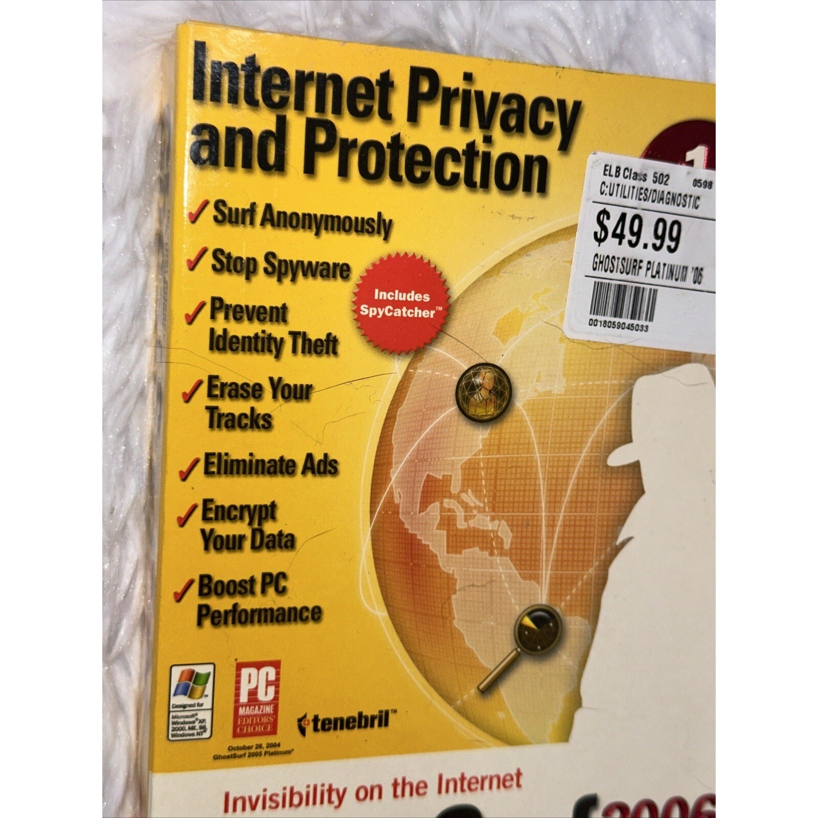 Tenebril GhostSurf 2006 Platinum Internet Privacy Protection PC Software