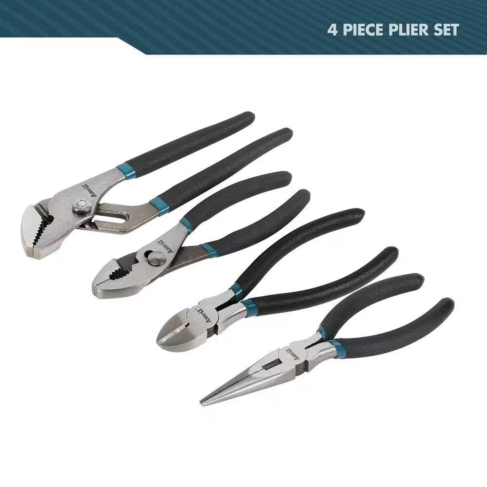 4-Piece Plier Set