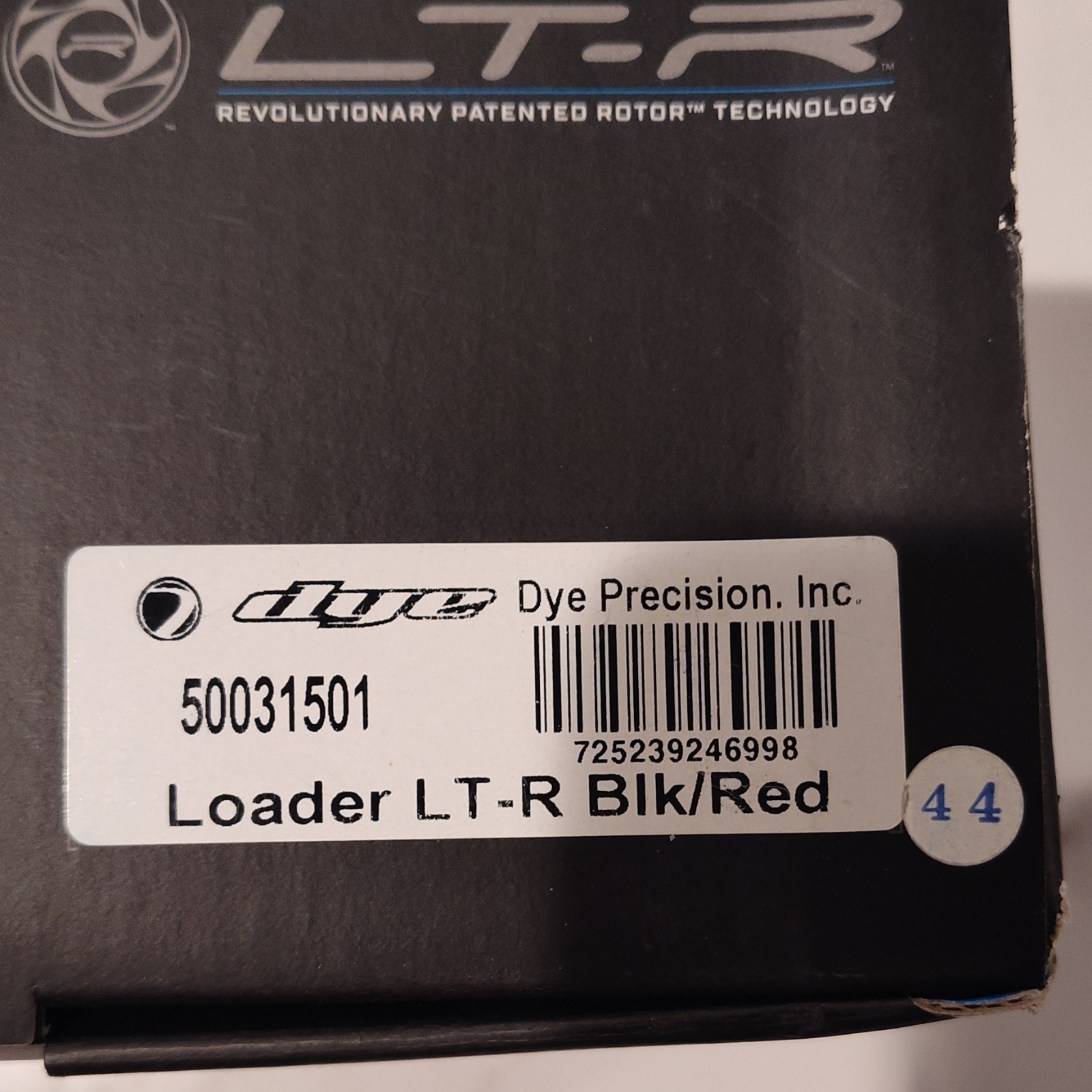 Dye LT-R Paintball Loader Hopper Black/Red MPN 50031501