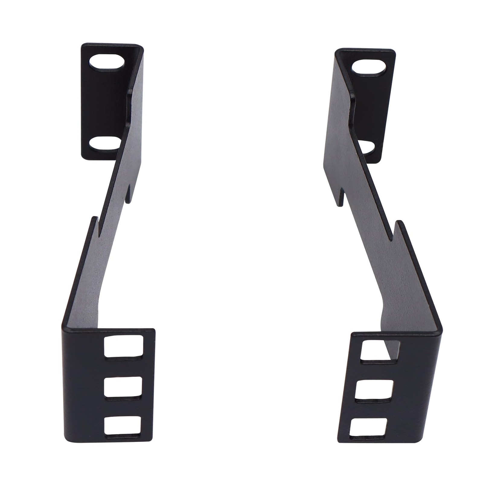 4 Pcs Server Rack Depth Extender, 1U Recessed Rack Extender Deep Mount Adapte...