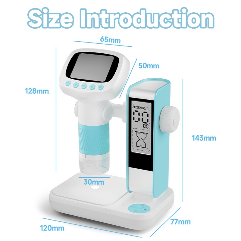 1000x Digital Microscope for Kids Science Hobbies Insect Research HD Magnifier