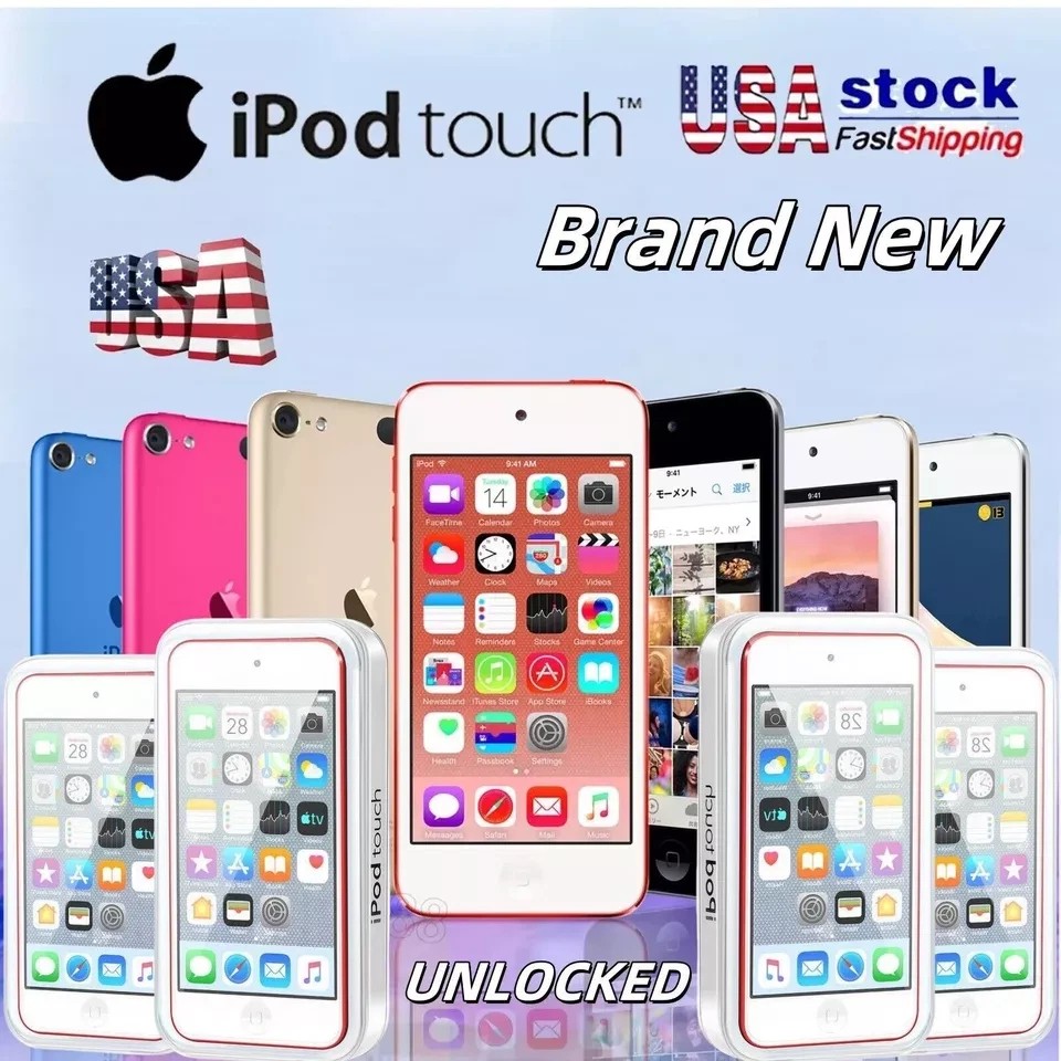 ✨New Apple iPod Touch 5th 7th Generation 64GB 128GB 256GB All Color Sealed lot