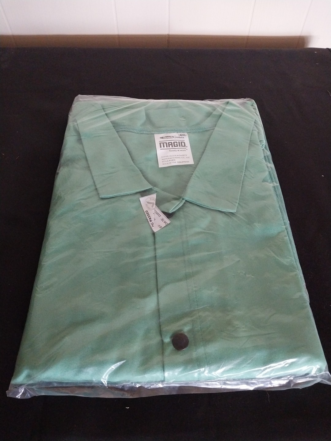 Magid M-Spark Green Flame Resistant Cotton Welding Jacket