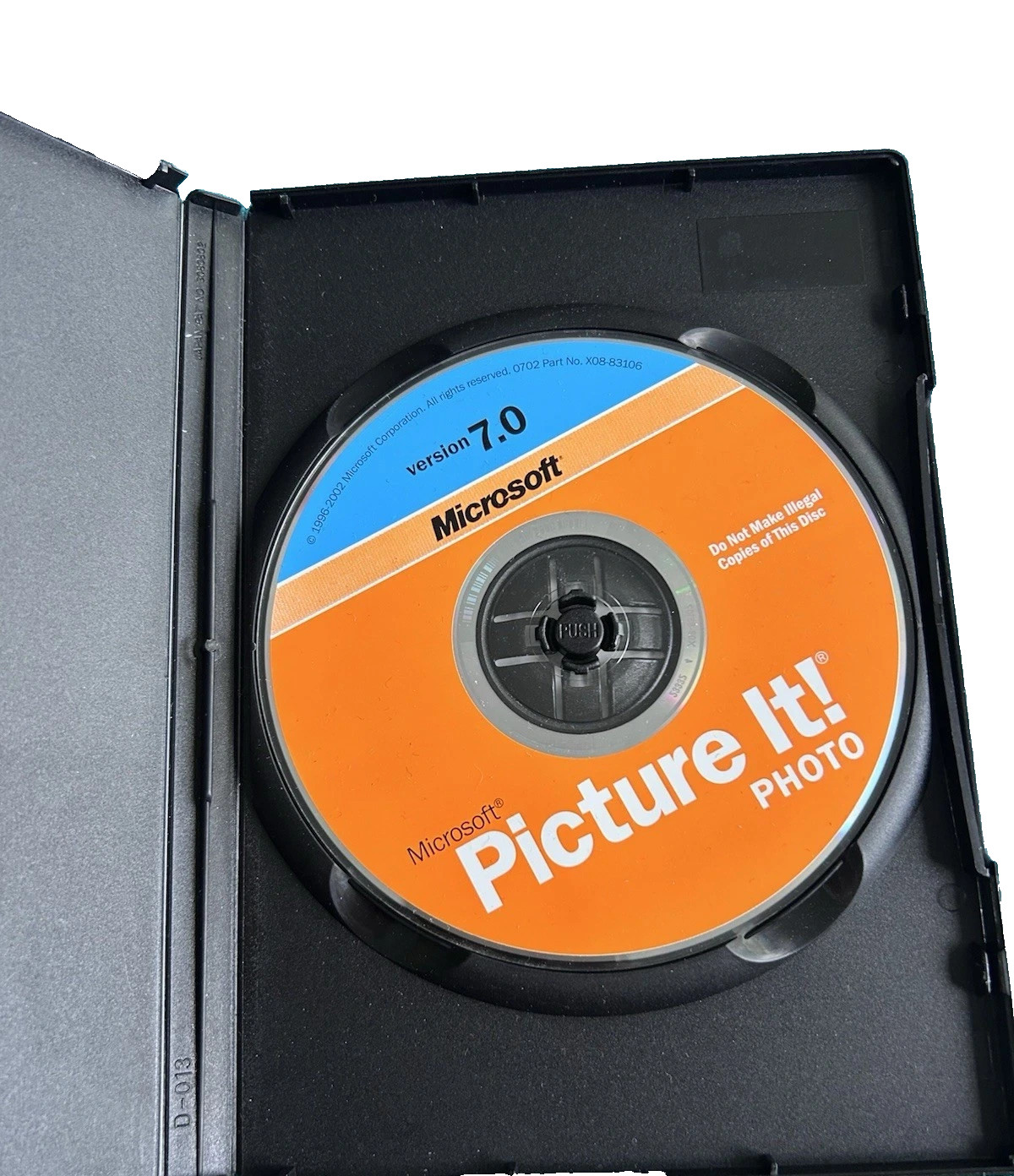 Microsoft Picture It! Photo Editing Version 7.0 Disk & Companion Guide Book