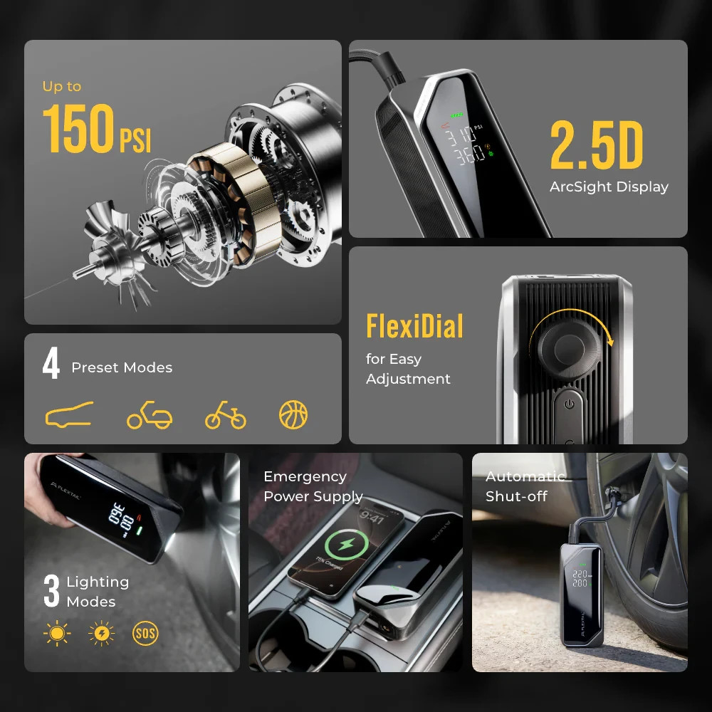 FLEXTAIL - Evo Tire Pump 200