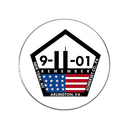 9/11 Remember - Golf Ball Marker - BENEFITS CHARITY