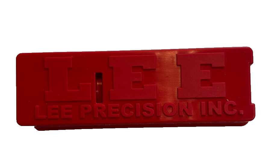 Lee Precision RED Single Die Storage Case (Up To 60% OFF Quantity Discounts)