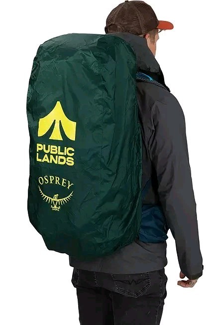 Osprey Ultralight Raincover Medium M 30-50L Evergreen Public Lands Exclusive NWT