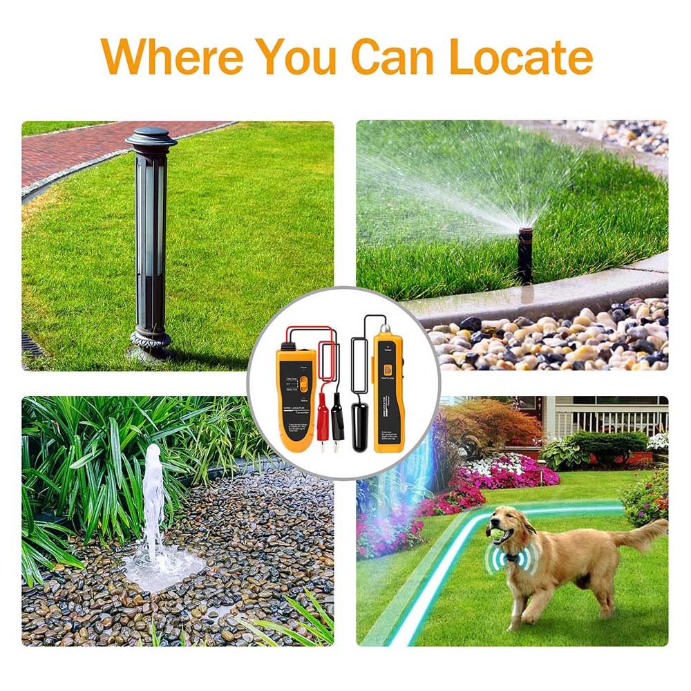 KOLSOL F02 Underground Cable Wire Locator Tracker Lan With Earphone