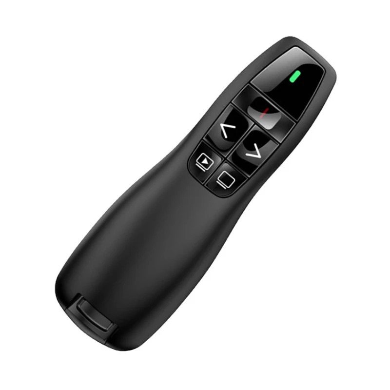 2.4Ghz USB Wireless Presenter Red Laser-Pen Pointer PPT Remote Control with Hand