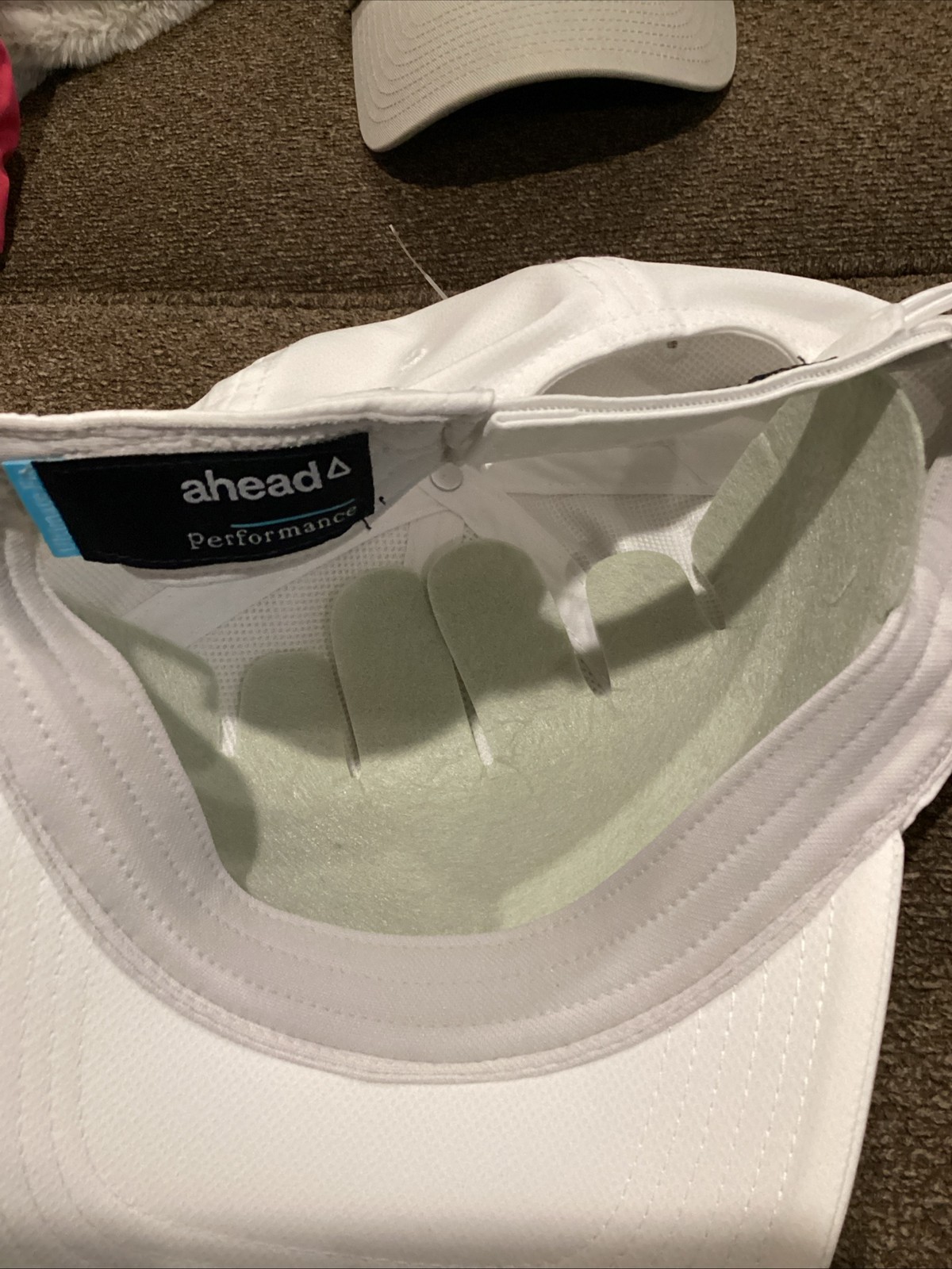 Ahead Ultimate Fit Golf Hat Adjustable New Tags Schoemaker Classic For Melmark