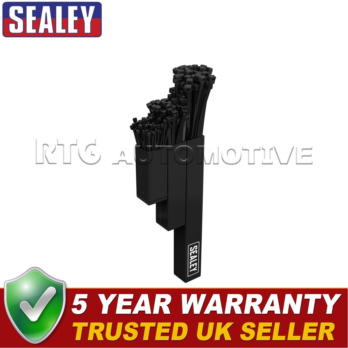 Sealey Magnetic Cable Tie Holder Black APCTHB