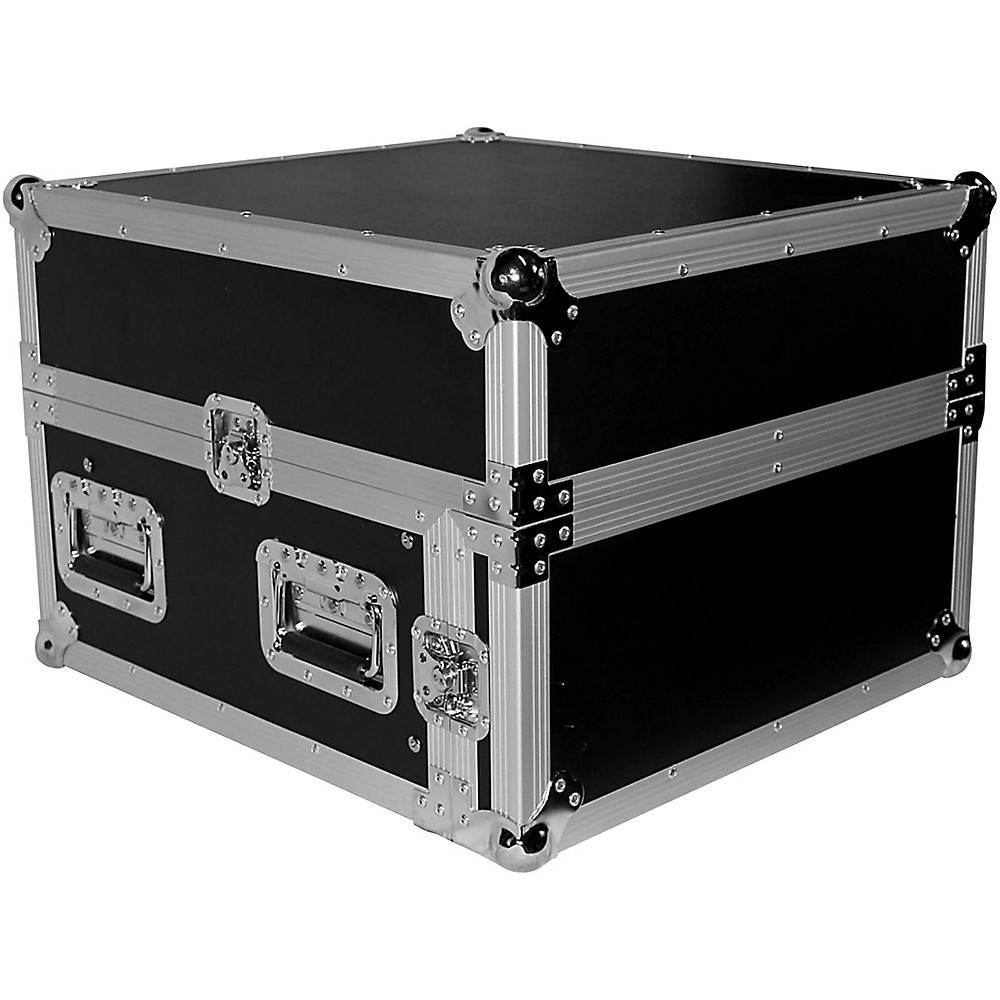 ProX T-4MRSS 4U Rack x 10U Top Mixer DJ Combo Flight Road Case