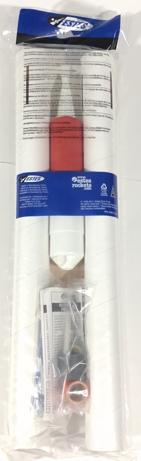 Estes STM-012 7221 Flying Model Rocket Kit New Sealed
