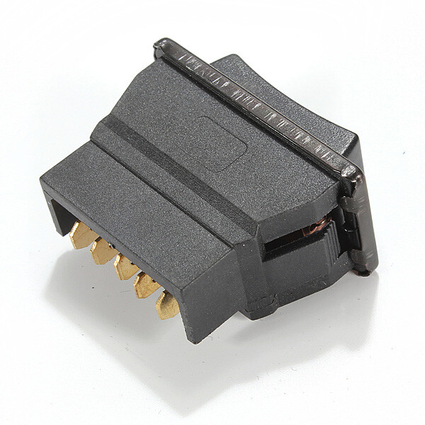 5-Pin Car Window Switch Spring-Back Winch Hoist Power Door Lock Up/Down 20A/12V