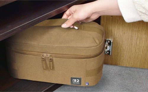 Switch 2 Accessory: Case - HORI Compact Carry All Sand: Officially Licensed by N