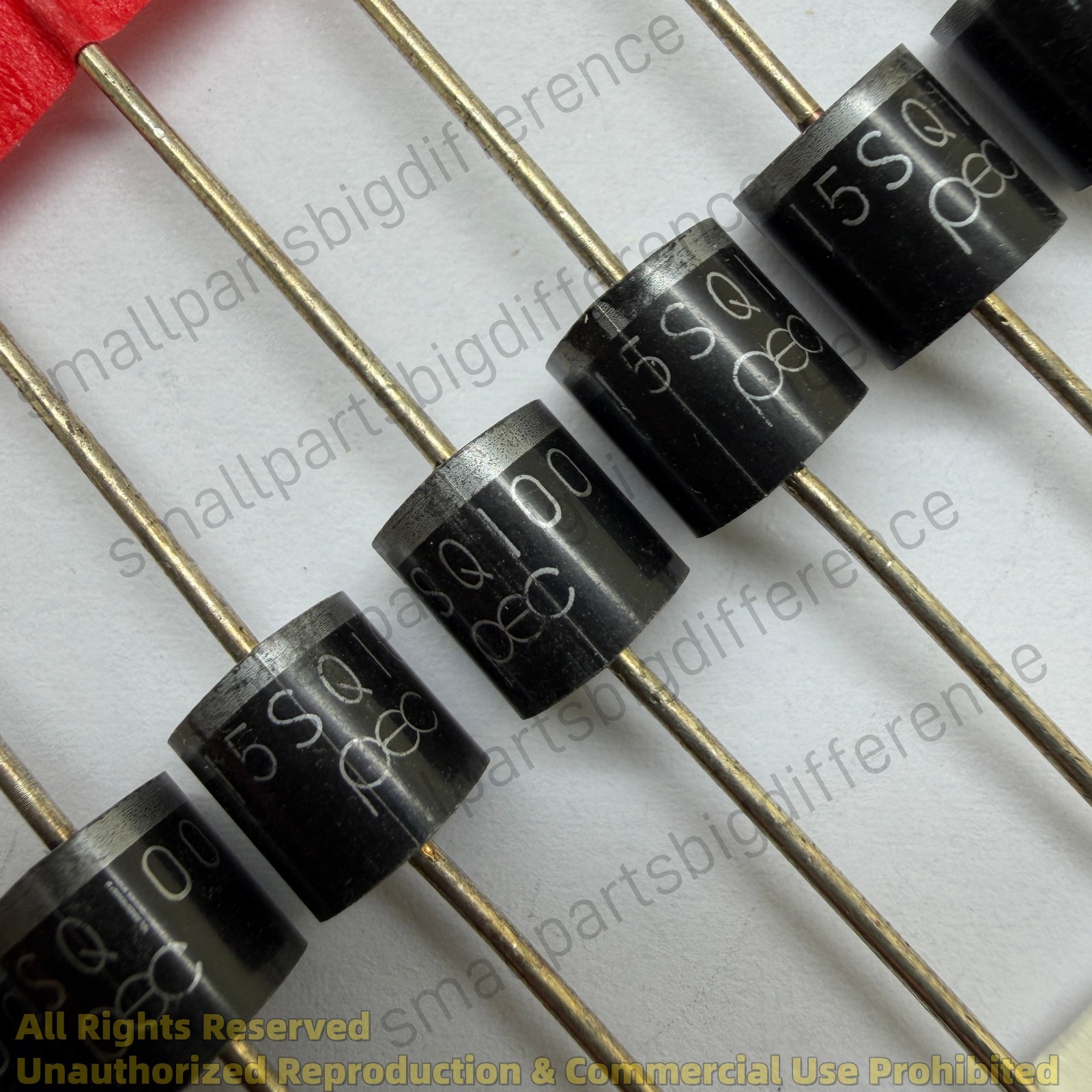 15SQ100 15A 100V Schottky Rectifiers Diode NEW PEC R-6