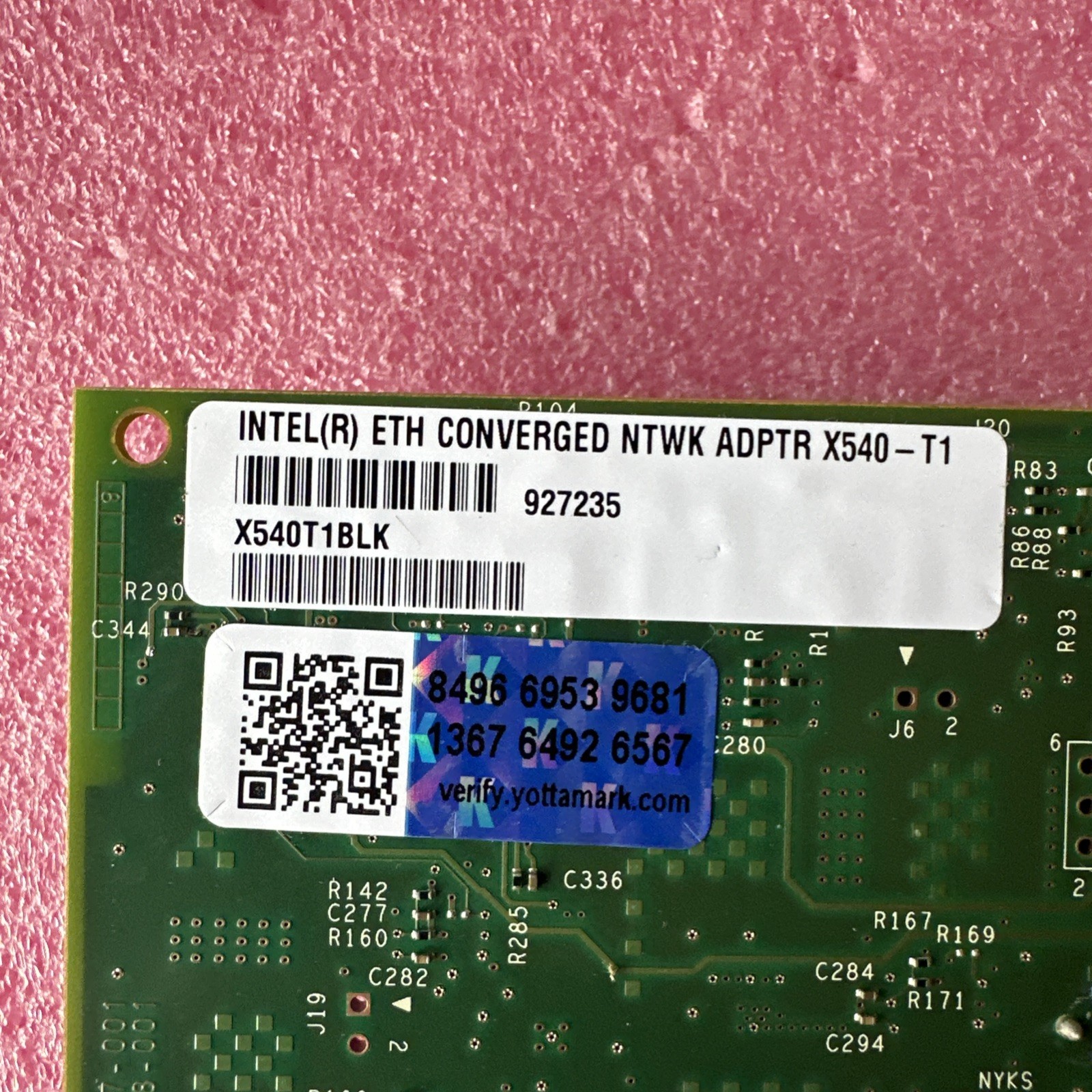 Genuine Intel X540-T1 1-Port RJ45 PCIe 10Gbps Ethernet Network Card✅Full Profile