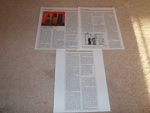 DBX Soundfield 100 Speaker Review,1987,3 pgs, FULL TEST