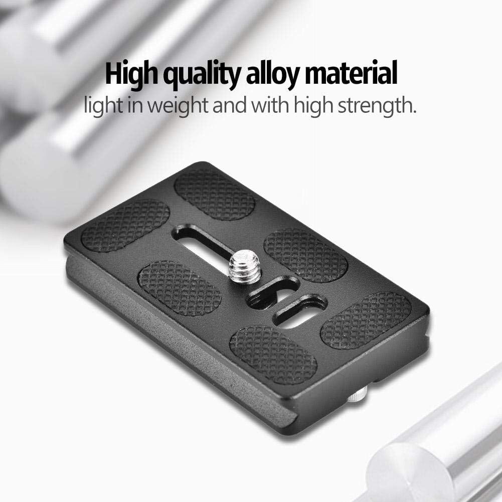 4XPU70 Quick Release Plate For Digital Camera Tripod Ballhead Lens Mount Adapter